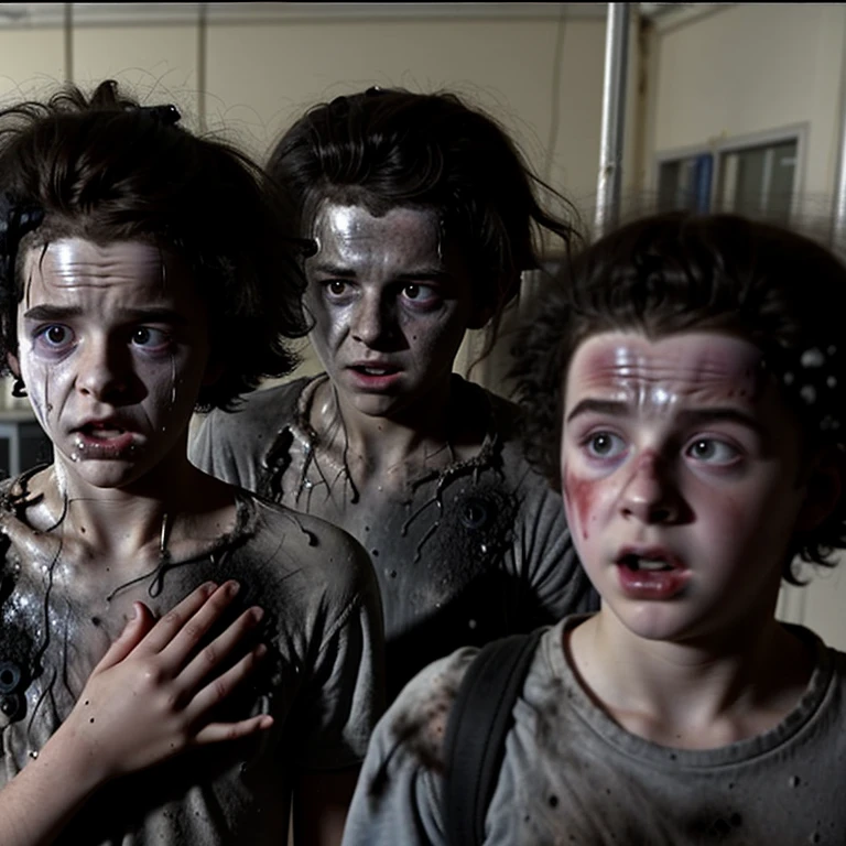 A school comedy film about young actors who are electrocuted during an experiment and end up covered in soot and in tatters..