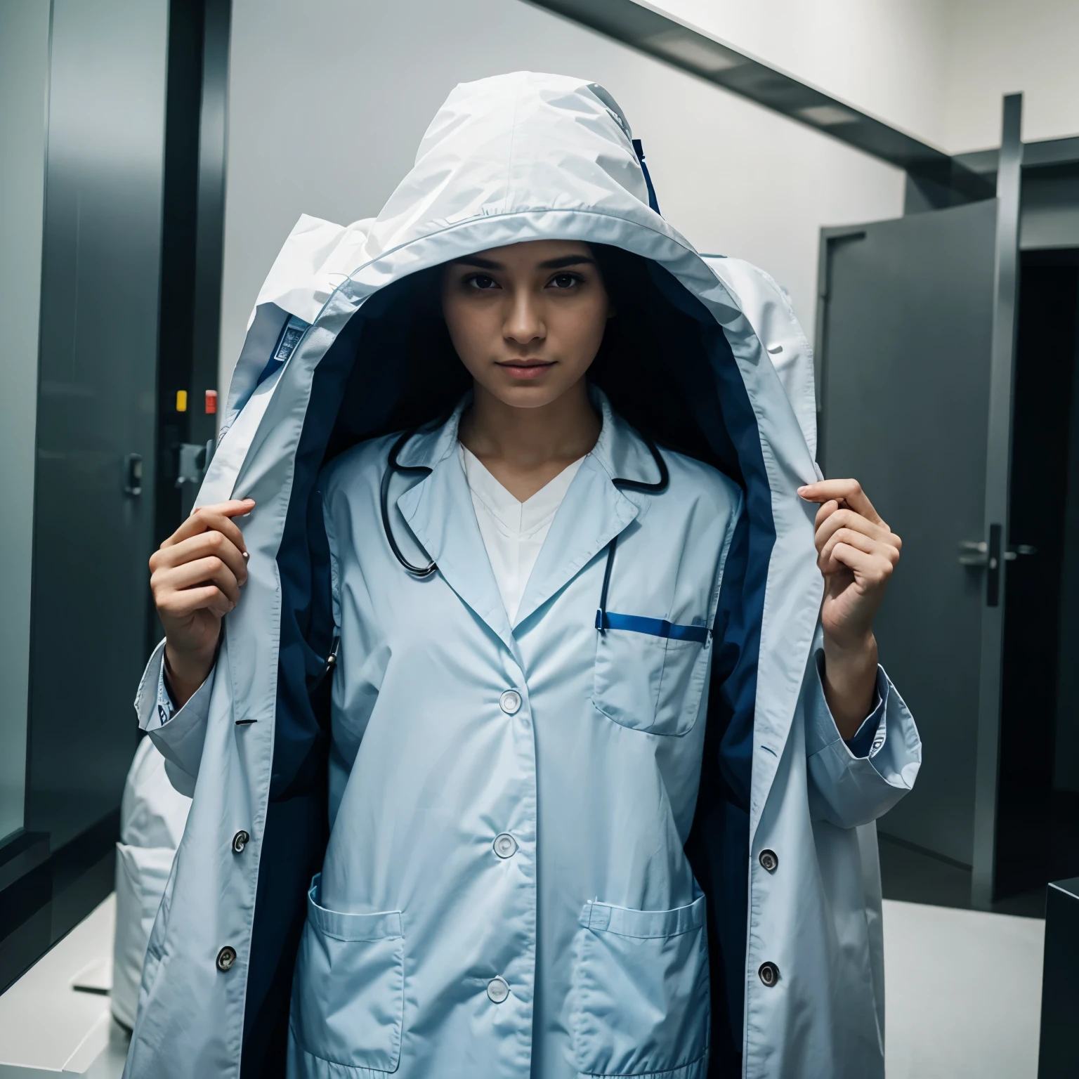 My photo like a doctor 