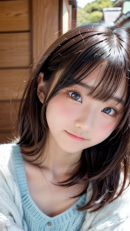 Japan Person, 1girl, 14 years old, japan femes idol, 1cute girl, very young face, masterpiece, high quality, looking at viewer, small face, （very small tits:1.8）