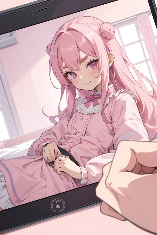 hoshino-default, hoshino \(blue archive\), heterochromia, long hair, pink hair, ahoge, halo, ,white shirt, plaid skirt, necktie, sneakers, id card,terasu mc, NSFW, One girl,small penis,gigantic penis,Handjob,Sweat, vapor, witness, Browsing Caution,one 2Men, in hotel, bed, UHD, masterpiece, textured skin, high details, best quality, highres, anatomically correct,enraptured smile,Sensual eyes,flirty expression,8k, heart shaped, pupils.score_9, score_8_up, score_7_up, score_6_up, score_5_up, score_4_up, source anime