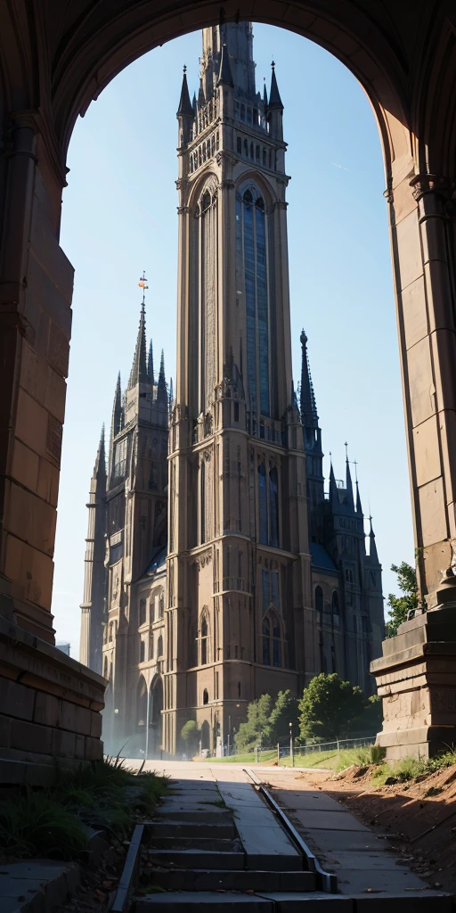 A HUGE TOWER THAT SURGED FROM UNDERGROUND... THE WHOLE WORLD IS PARALIZED IN SHOCK