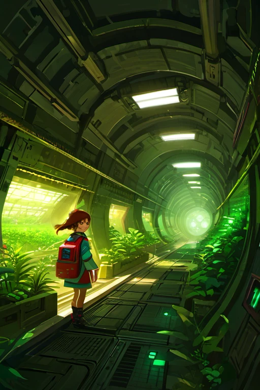 /imagine prompt: An underground adventure scene for children, inside intricate tunnels beneath a futuristic city. The young heroes, equipped with glowing gadgets, explore the area, illuminated by bioluminescent plants and digital maps. Created Using: mysterious, glowing, underground, futuristic, exploratory, adventurous, vivid, detailed, hd quality, natural look --ar 16:9 --v 6.0masterpiece, best quality, high quality, detailed, ultra detailed, hyper detailed, insanely detailed, exquisite, beautiful, FHD, Full-HD, 4K, 8K, 16K, highres, absurdres, happy, laughing, japanese, 35mm film