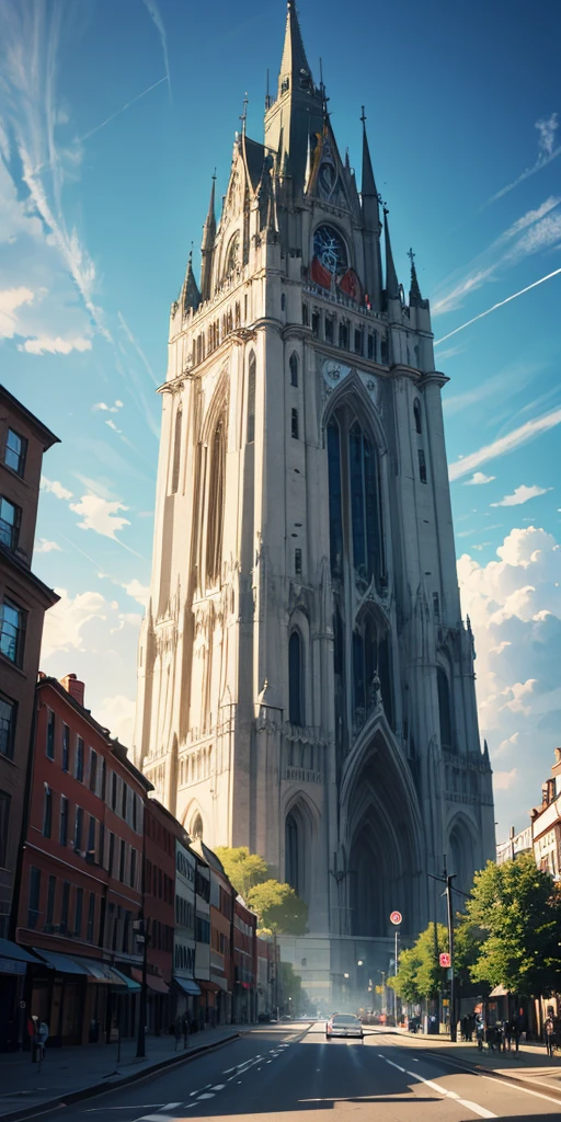 A HUGE TOWER THAT SURGED FROM UNDERGROUND... THE WHOLE WORLD IS PARALIZED IN SHOCK