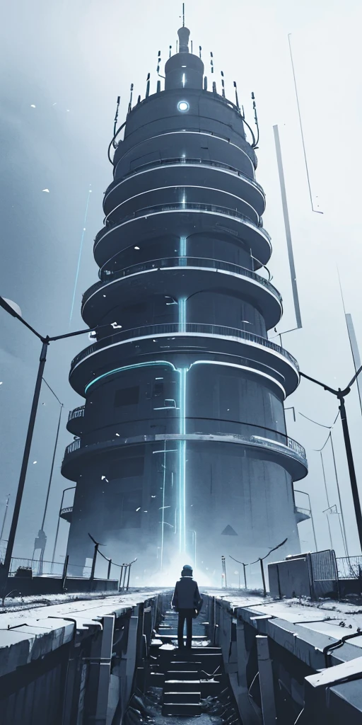 A HUGE TOWER THAT SURGED FROM UNDERGROUND... THE WHOLE WORLD IS PARALIZED IN SHOCK