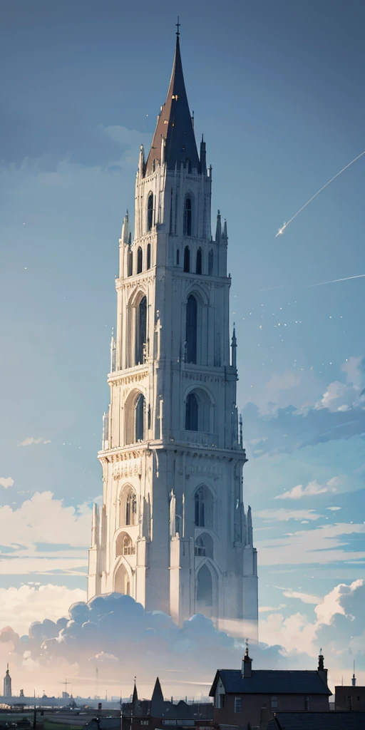 A HUGE TOWER THAT SURGED FROM UNDERGROUND... THE WHOLE WORLD IS PARALIZED IN SHOCK