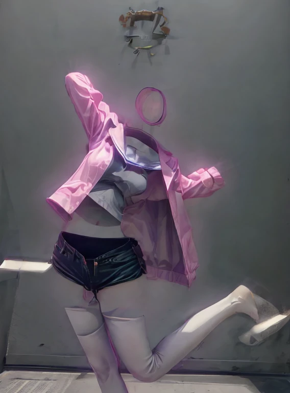 Nobody,(masterpiece, highest quality:1.2), 1 girl, alone,、Camel Toe、Giant tit、Nipple Puffs、Cleavage、Plump、Super big breasts、Super big butt、Invisible Man