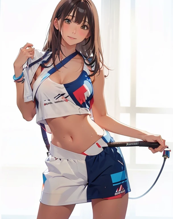 (((masterpiece, Highest quality, High resolution, 超High resolution, Perfect Pixel, Depth of written boundary, 4K, RTTX 10.0))), Beautiful Anime Woman, Beautiful art style, Anime characters, ((Smooth texture, Realistic texture, Anime CG Style)), Exact finger count、Exact number of legs、(Exact number of arms:1.0, Exact number of hands:1.0), (Perfect hands, Perfect ???????), Cinematic, Realistic, Extremely detailed CG, Daytime lighting, Perfect lighting, Best Shadow, The best natural light, whole body, Perfect body, バランのとれたPerfect body, Perfectly balanced style, Slender body, ((Long Hair, bangs, Reddish brown hair, ponytail)), ((A cute woman is cooking:1.8)), (pussy juice:1.5), ((Bow tie around neck, High heels:1.3), (Sexy and cute magenta underwear:1.3), (Stylish shiny magenta satin panties, Side-tie panties, Panties with plain magenta center and lace decoration on the sides:1.3), (Thin panties:1.3), (Magenta Micro Lace Satin Bra, Magenta bra with lace trim, Thin bra:1.3), (garter belt, Black knee socks:1.3):1.3), (Beautiful big , Cleavage:1.1), (Embarrassed expression:1.7), blush, (Stylish kitchen, In the middle of cooking, Dishes lined up in the kitchen:1.5), ?????, In underwear, Waitress in underwear, (Frilly maid-like headband:1.2), Angle from the front
