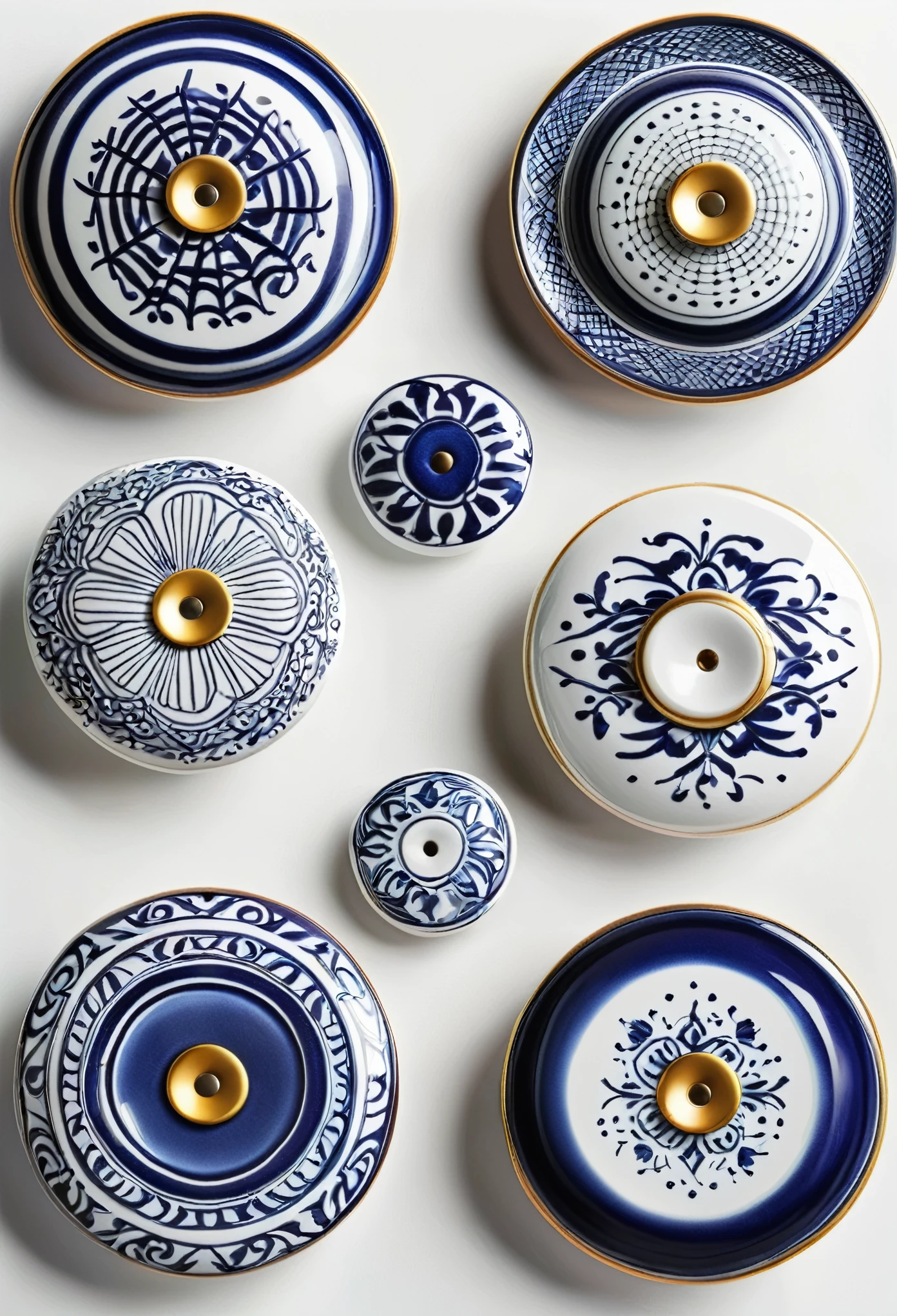 Please produce a web design,This is a ceramic pattern generation system,There is a button,After clicking on it, four patterns will be produced。Because it is relatively simple, it is a test of design,Please produce a stylish and simple design