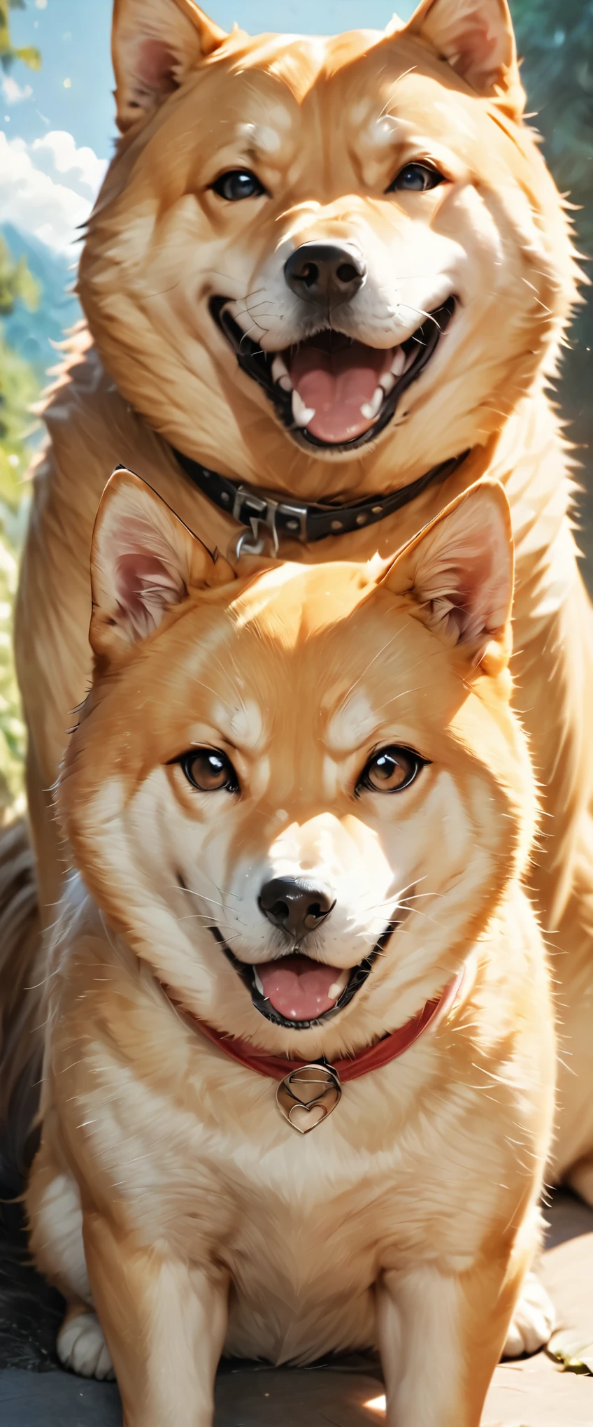 Red collar