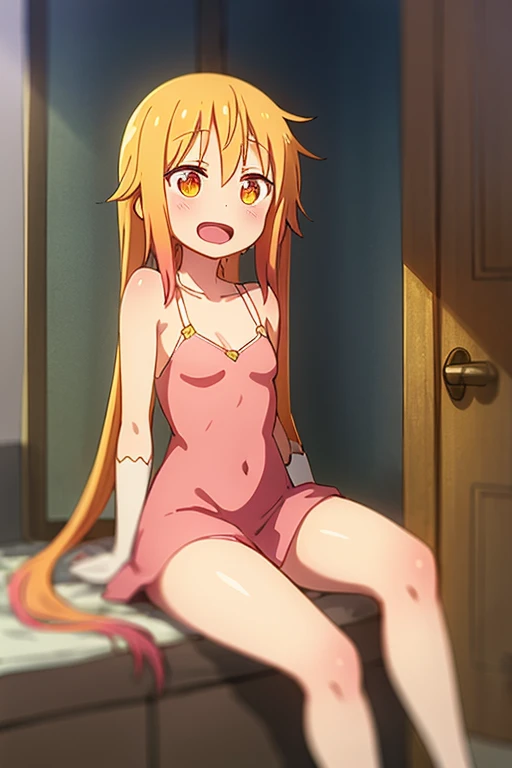 ((Highest quality)), ((masterpiece)), (be familiar with), Perfect Face, indoor, Bedroom, Watching the audience,
One woman, Yuuki Asuna,
Open Mouth, Ecstatic expression, blush, smile,
Small breasts, Flat Chest, , , child, Girl,
Long Hair, Long Hair,
Fully nude, Nipples exposed, Sex with a man with a big dick, 膣内ejaculation, Semen is taken, Insert a into your, Sex in the missionary position, , Leg spread,