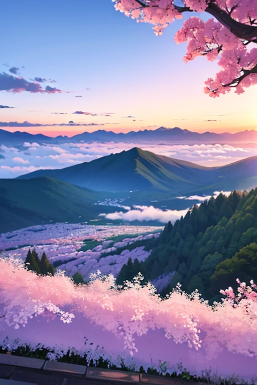 spring is、dawn（Good＝Quaint）。

The sky at the edge of the mountains gradually turns white、It&#39;s getting a little brighter、Purple-tinted clouds、Thin and trailing（のGood）。