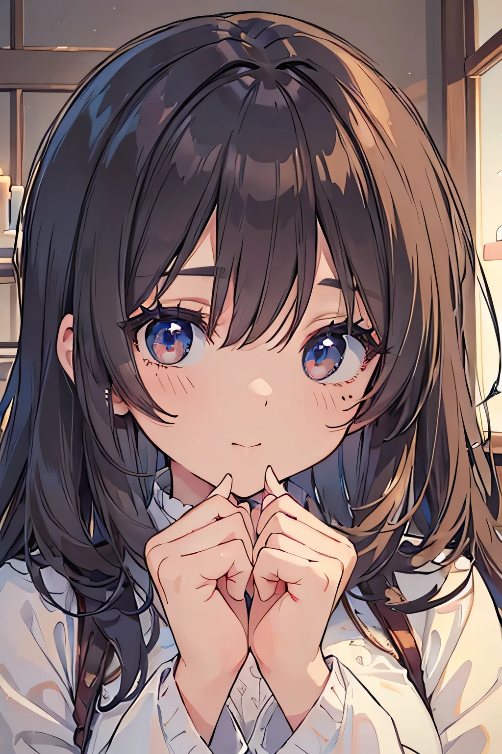 Pov、Kamimei、blowjob face、deep throat、mouth hold、1 boy, fellatio, penis、ultra-detailed、(8k, RAW photo, best quality, masterpiece:1.2), (extremely detailed 8k wallpaper),illustration、professional lighting,sharp focus, depth of field、
nsfw、clear eyes、perfect anatomia、girl with、15yo student、
