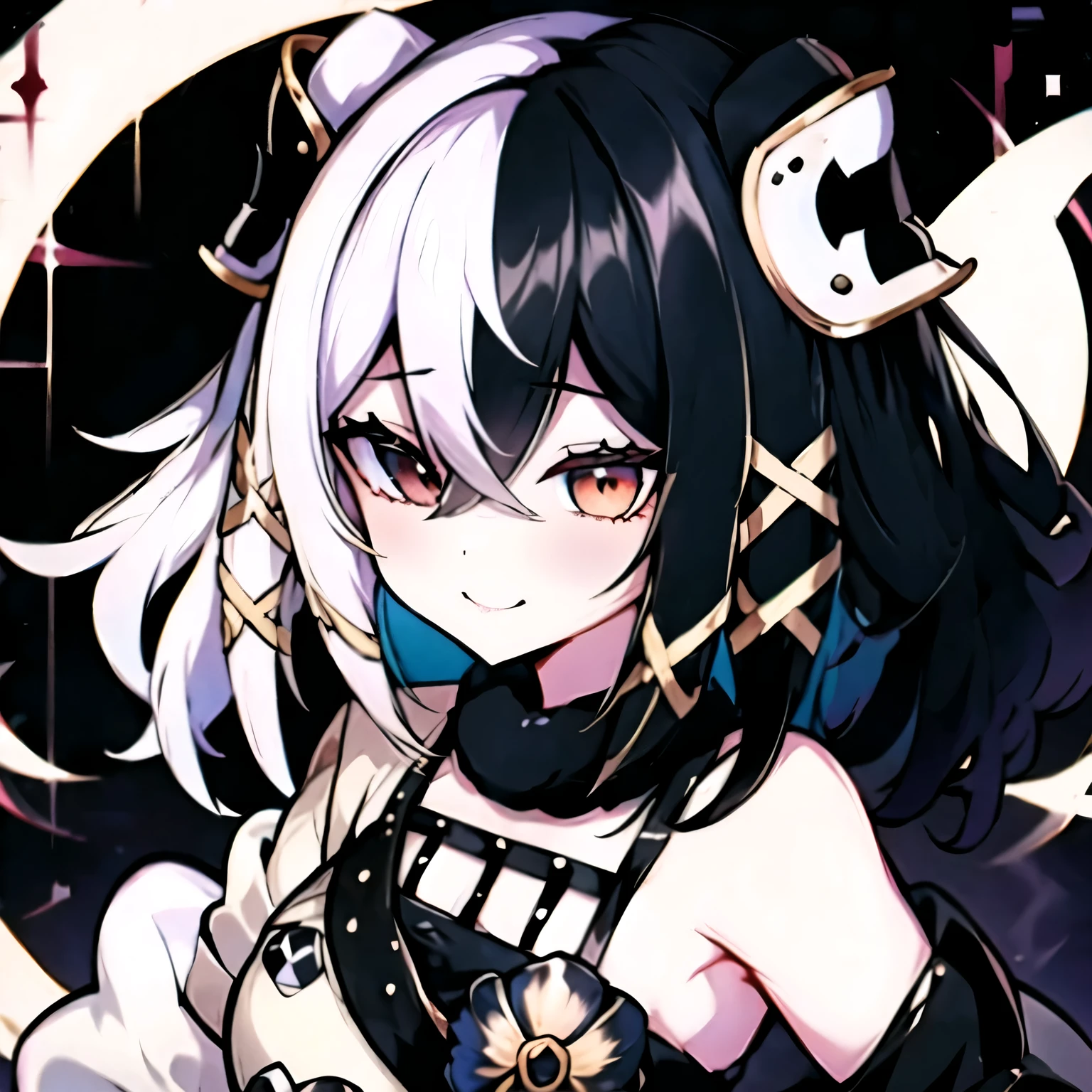 Zesshi Zetsumei, junkotvv 1 chica,solo, orejas de gato, ojos rojos
