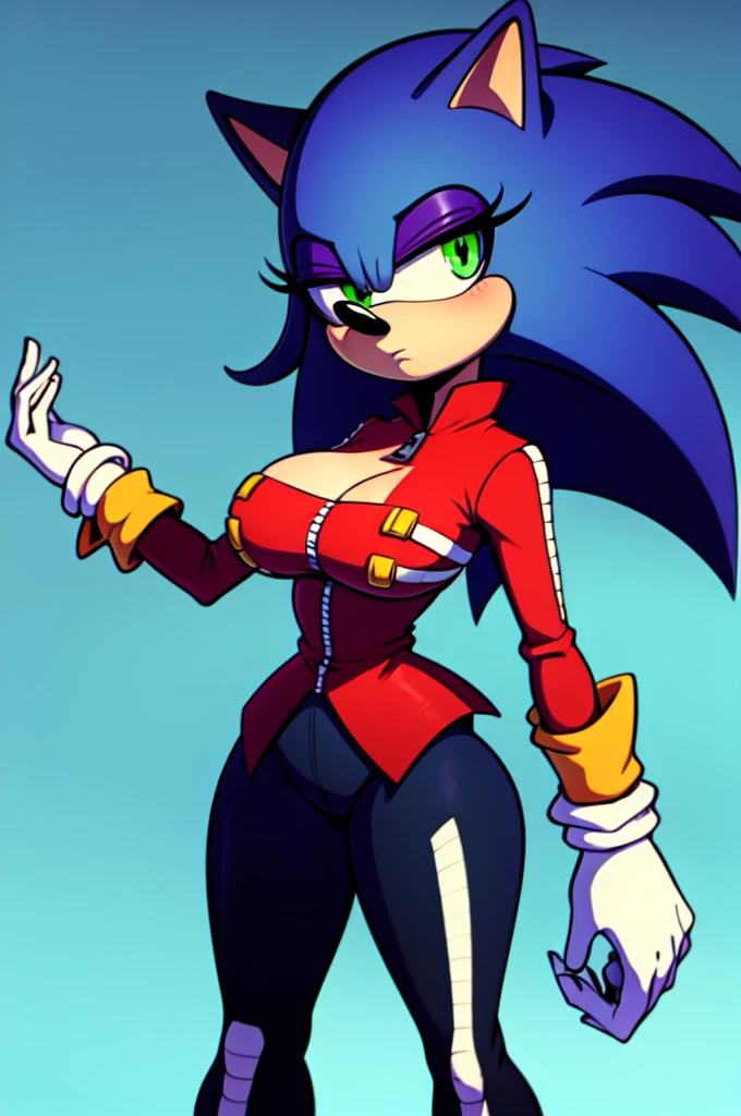  female sonic reimagined as a furry female sonic dr._eggma'am milf 