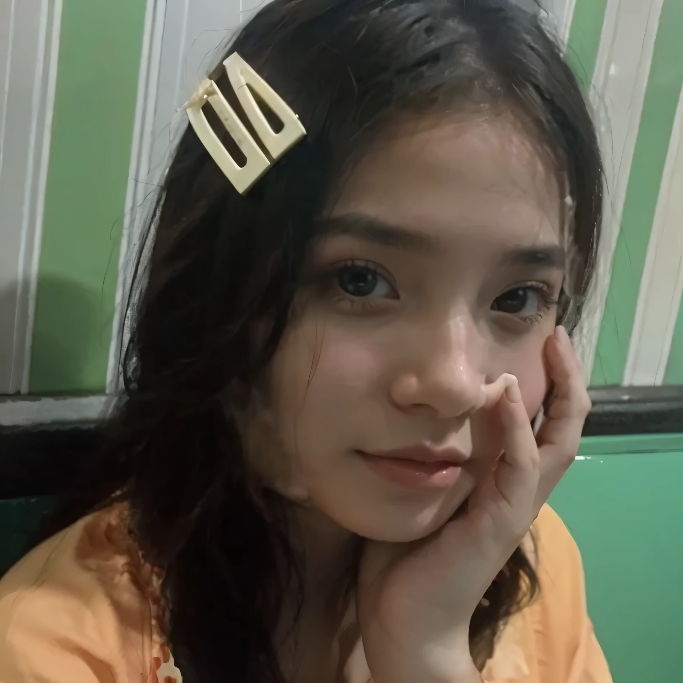 Girl Long hair ,