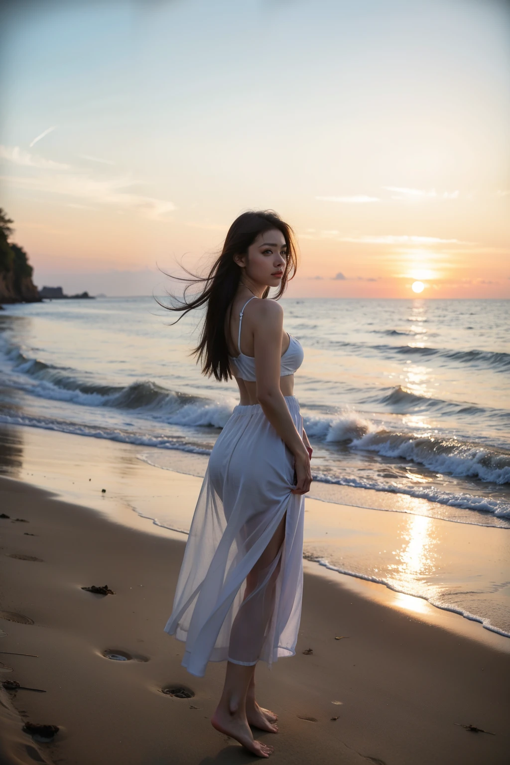 Sea sunset