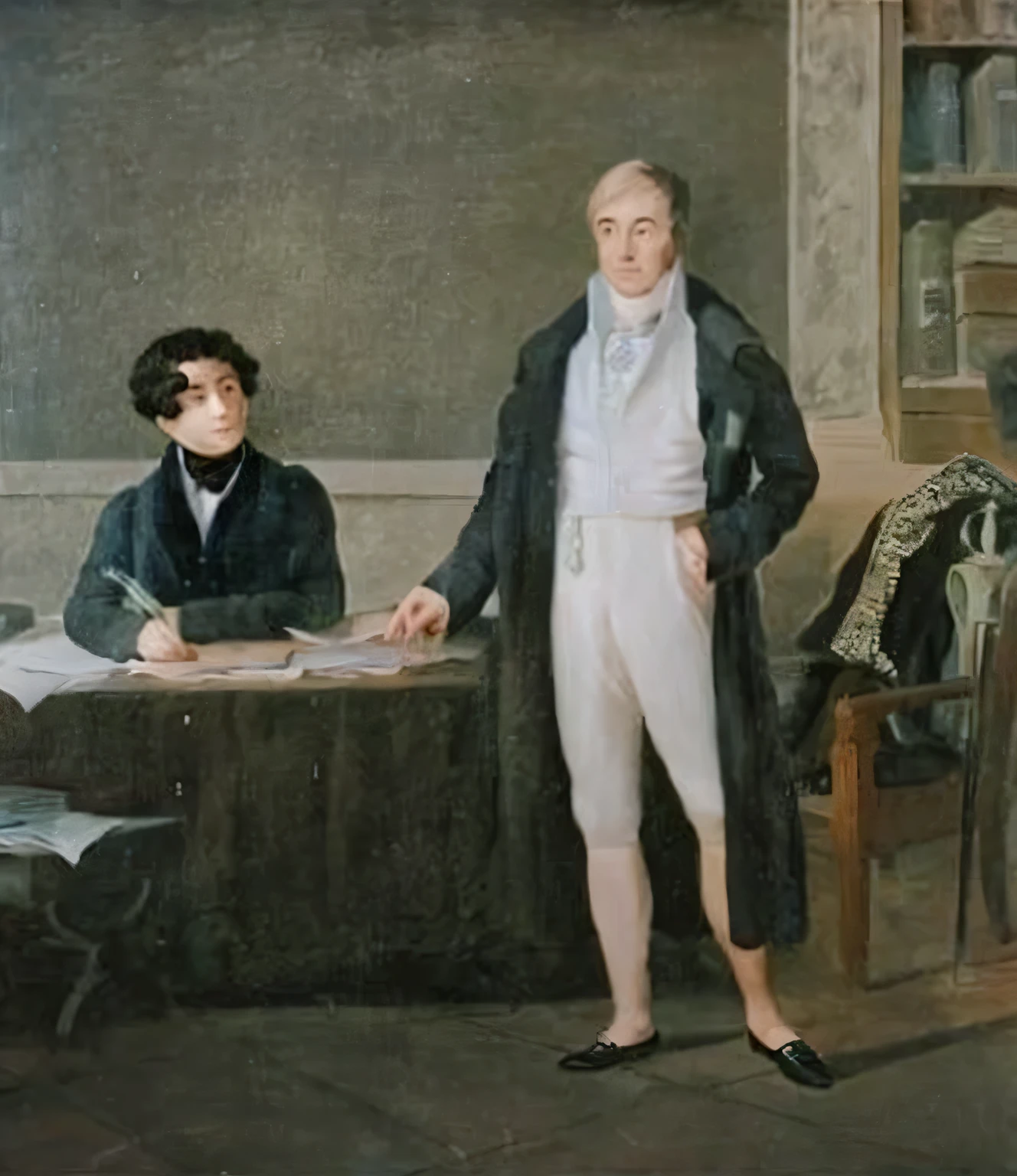Tocqueville and his father