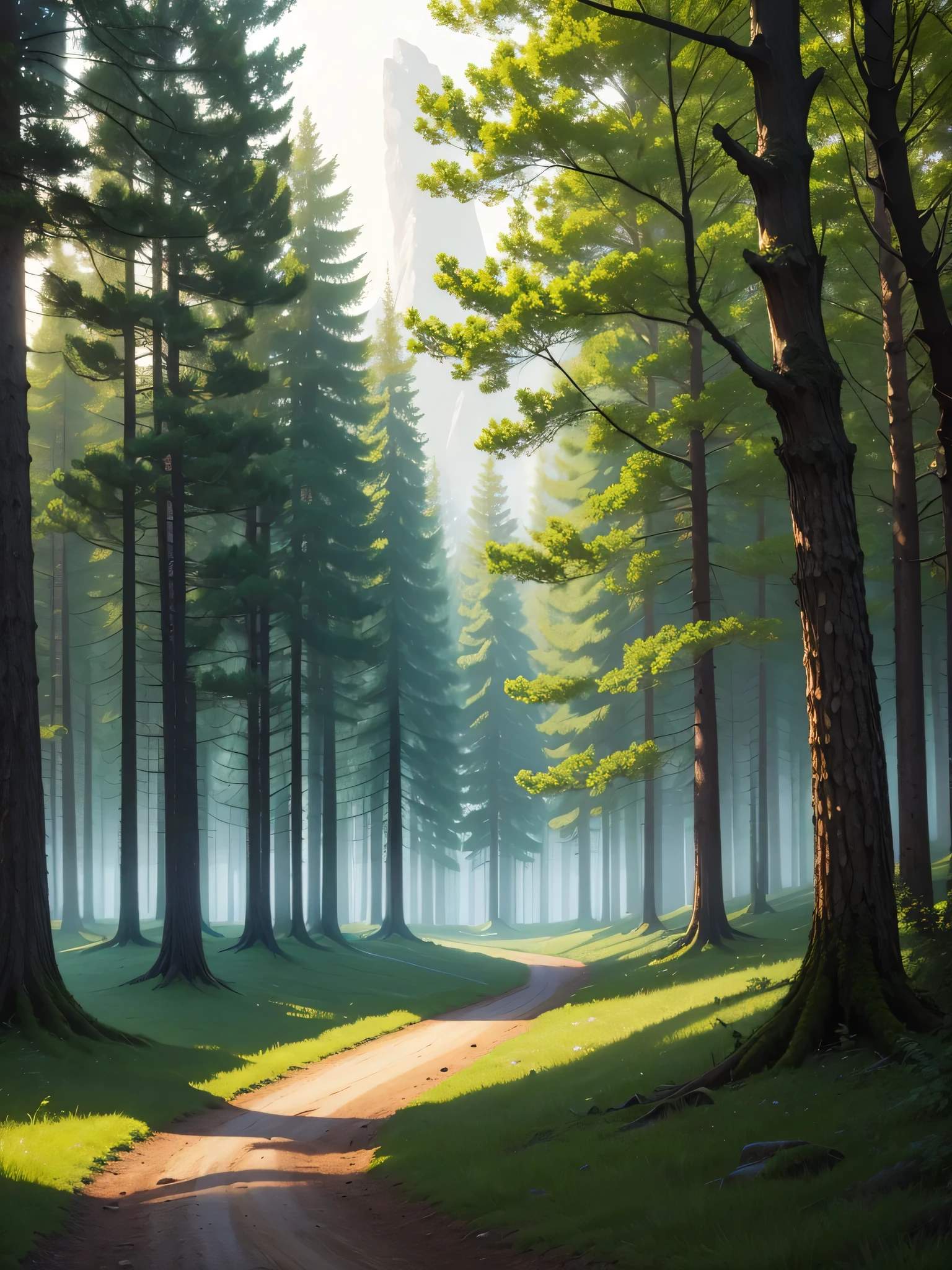 forest, landscape, stock