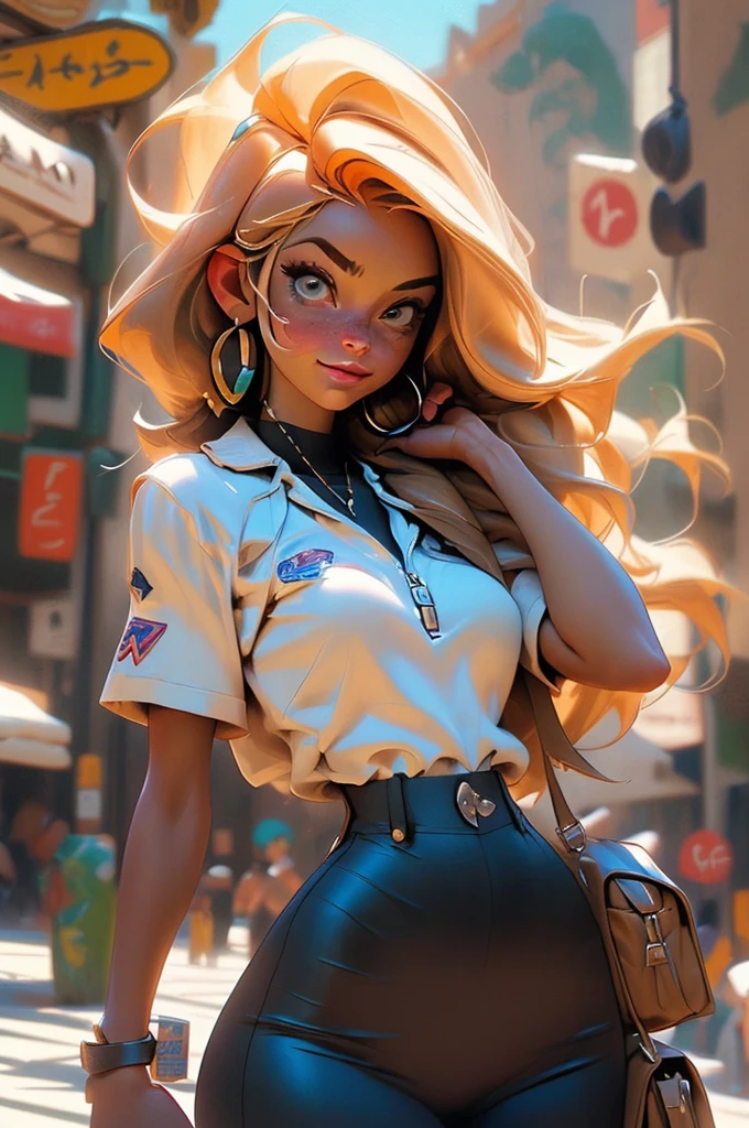 la mejor calidad posible, 8K Ultra Resolution, Stunning illustration, Lo mejor de todo, premiado, como ser el mejor, Cowboy hat Leather belt with buckle, armas en cada mano, Action pose Adds effect at the end., Chaqueta de jeans, scarf neck length, Gafas de sol, light Brown wide pants, ((cian, Brown, colores blancos: 1.5)), epic desert setting: 1.5, Fotorrealista: 1.4, Textura de la piel: 1.4, super masterpiece, super detailed, Hiper detallado, 32k
