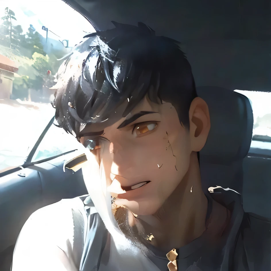 (masterpiece:1.3), (8k, Realistic, RAW Photos, highest quality: 1.4), Absurd, Charm, Ultra-high resolution, Ultra-realistic, Very detailed, Golden Ratio, (Realistic), (Best Shadow), Low contrast, (Complex:1.4), Side lighting, Beautiful Face, (Realistic Face), Beautiful hairstyle, Realistic eyes, Beautiful fine details, (Dark circles under the eyes), (Realistic Skin), Beautiful Skin, (One girl), ((Krysten Ritter, Jessica Jones)), (Accurate hand and finger depiction), (Black Hair, Medium Hair:1.4), (Black Riders Jacket, Grey tank top), ((Looking up)), (Frowning), Flushing, Sweat, NSFW ((fellatio)), ((deep throat:1.2)), (Blowjob face), ((cum on face:1.1)), ((cum on mouth:1.0)), BREAK (1boy, 1penis:1.1), (projectile cum:1.2, excessive cum:1.1), (Bust Shot), Side view