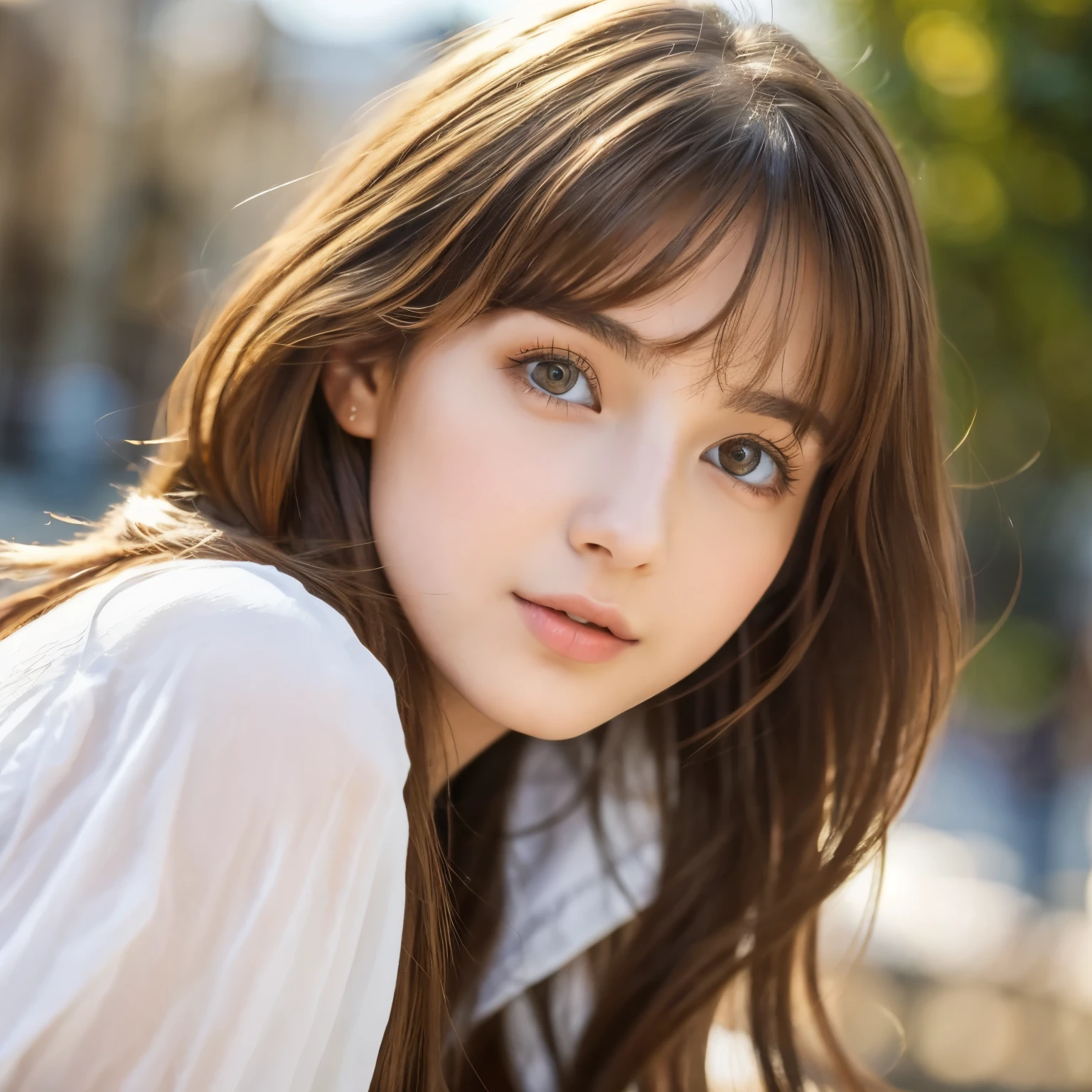 (masterpiece, best quality), intricate details,, 1girl, 18 year old, light brown hair, hazel eyes greek Korean