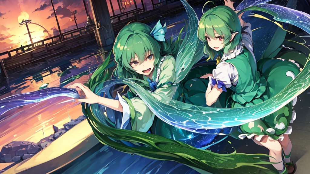 (((Touhou Project))), ((wakasagihime))