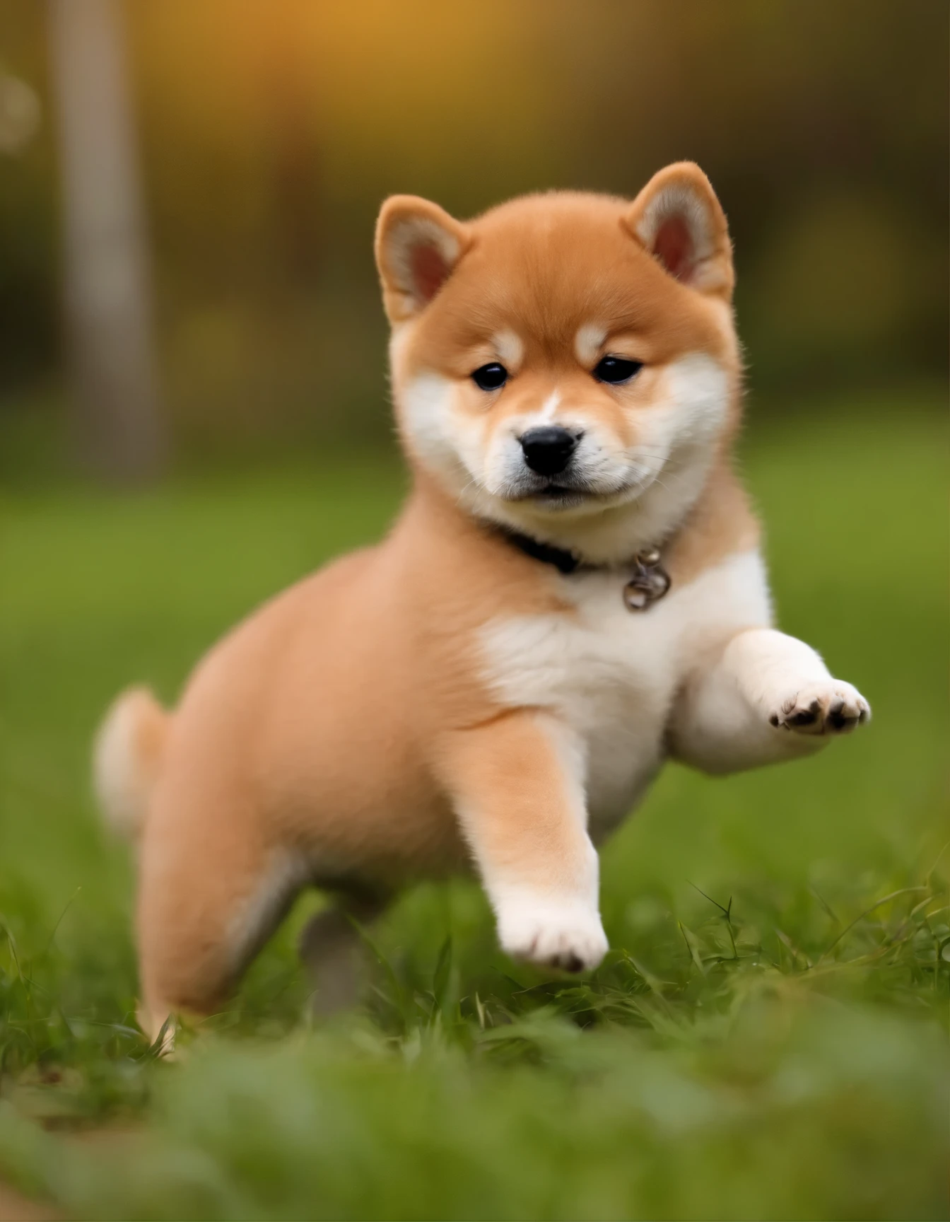 Cute Shiba Inu puppy、