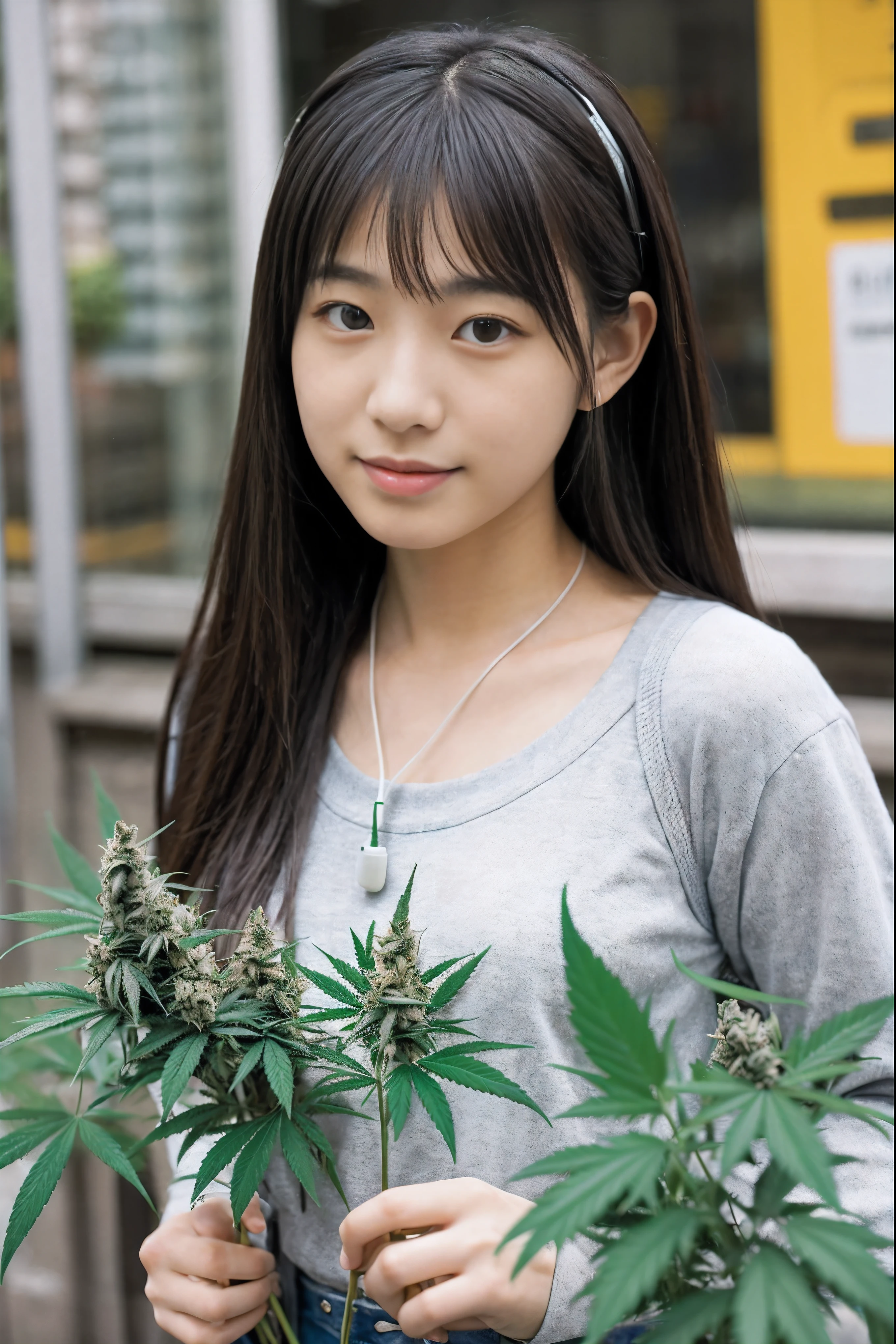 marijuana、Marijuana、A Japanese girl who loves Buds