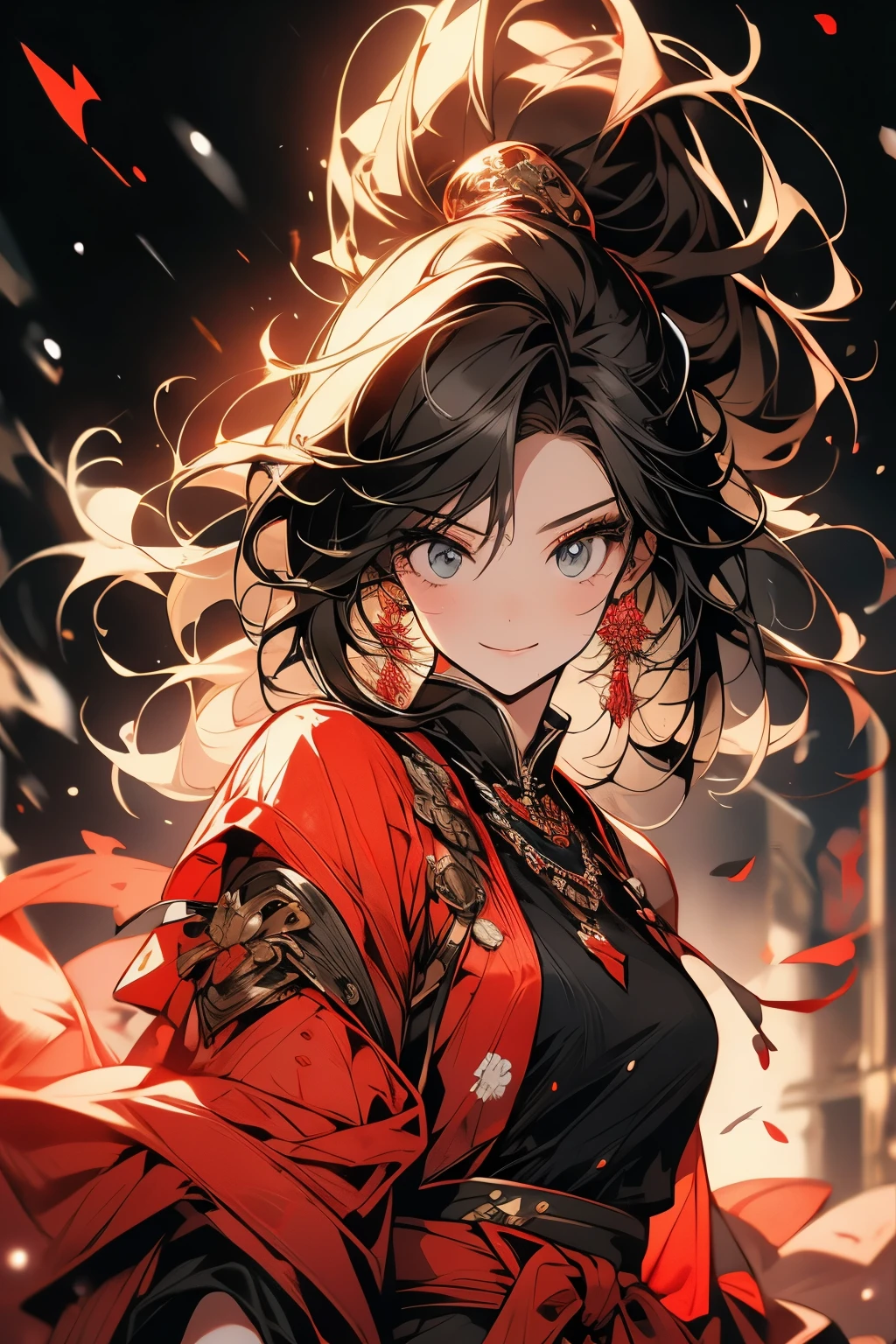 Flying debris、highest quality、shape、Very detailed、The finer details、High resolution、8K Dende Wallpaper、完璧なダイナミックな構shape、Fine and beautiful eyes、Winter casual wear、Medium Hair、Small breasts、Natural color lip、Bold sexy pose、A shy smile、Harajuku Style、20-year-old girl、Cute type、sexy shot looking at camera、