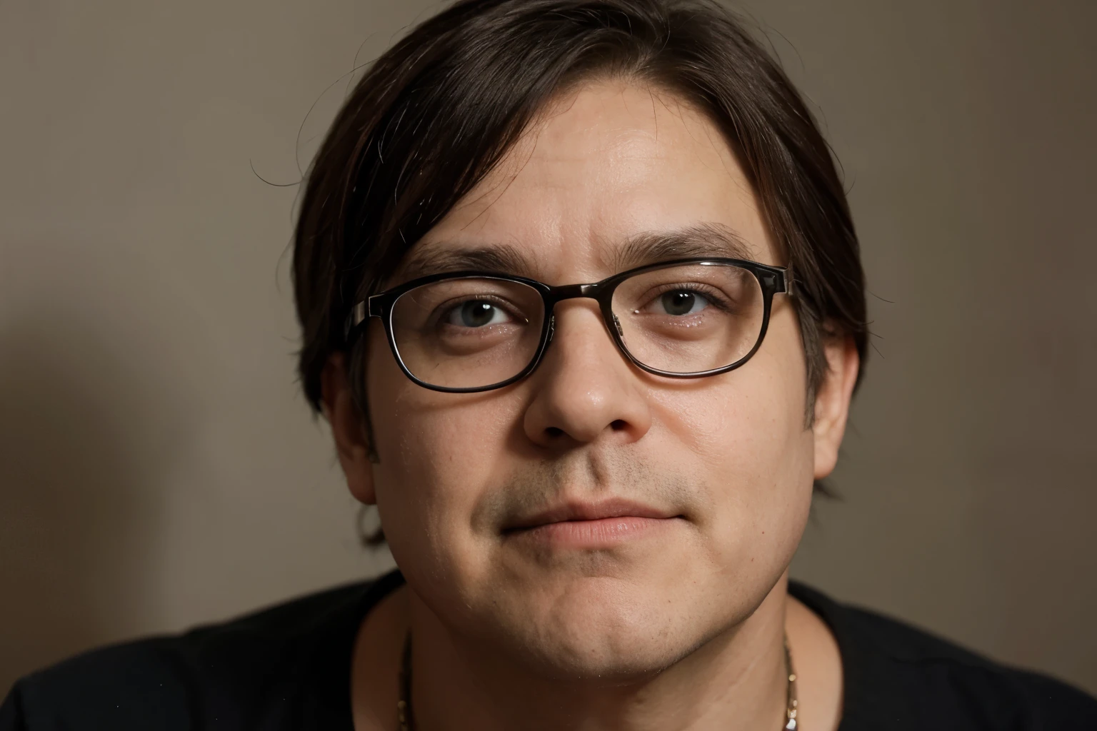 homem chamado mario com olhos azuis, muito obeso, Professor of Informatics, glasses, barba, cabelo curto, calvo e absurdamente gordo

