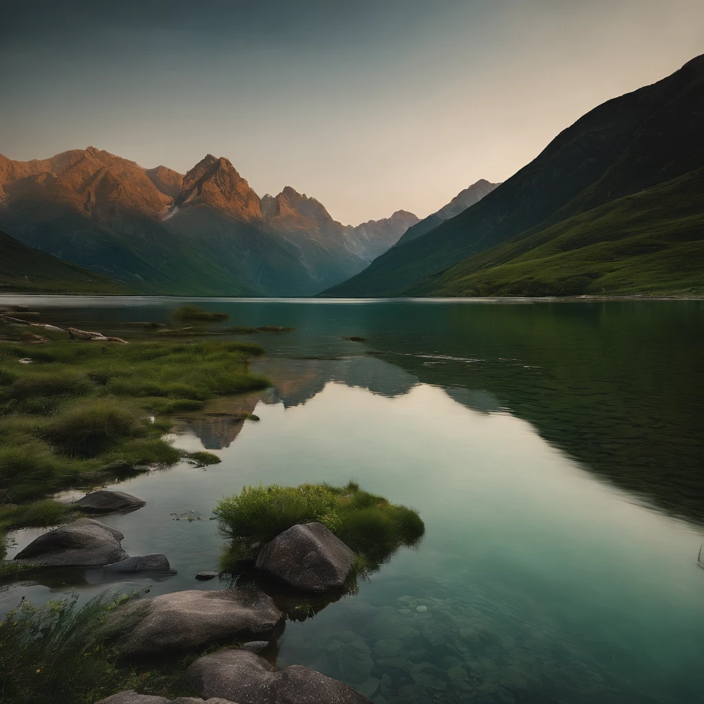 It has green mountains and green water,There is "ecological prosperity, civilization prospering.",Ecological decline is civilization decline",The picture is realistic
