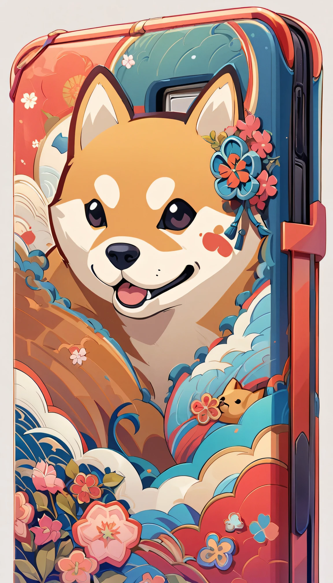 A cute mobile phone case with a Shiba Inu design, made of durable materials (rubber, silicone), providing (best quality, highres) protection. The case features a (realistic) depiction of a Shiba Inu dog, capturing its (adorable expression:1.1) with (detailed, expressive eyes:1.1) and (cute little nose and mouth:1.1). The design also includes (fine etched fur details) that bring out the texture of the dog's coat.
The color palette of the design consists of (vibrant, earthy tones) to create a lively and natural feel. The case is designed to be (lightweight and slim) for easy handling and pocket storage.
To enhance the overall quality and detail of the image, the case is made using (ultra-detailed, high-resolution printing techniques). The colors are (visually striking, vivid) and the image features (sharp focus) to make the Shiba Inu design stand out. The art style of the case leans towards (cartoonish, illustrative) with a touch of (Japanese-inspired) aesthetics.
The lighting in the image is (bright and well-balanced), emphasizing the vibrant colors of the Shiba Inu design. It highlights the adorable features of the dog's face and gives the case a (warm and inviting) feel.
Additional details in the design could include a small (Shiba Inu paw print) somewhere on the case, adding a playful touch. The background of the design could feature (subtle sakura blossoms) to enhance the Japanese theme.
Overall, this phone case with a Shiba Inu design combines (cute, detailed, and vibrant) elements to create a visually appealing accessory for dog lovers.