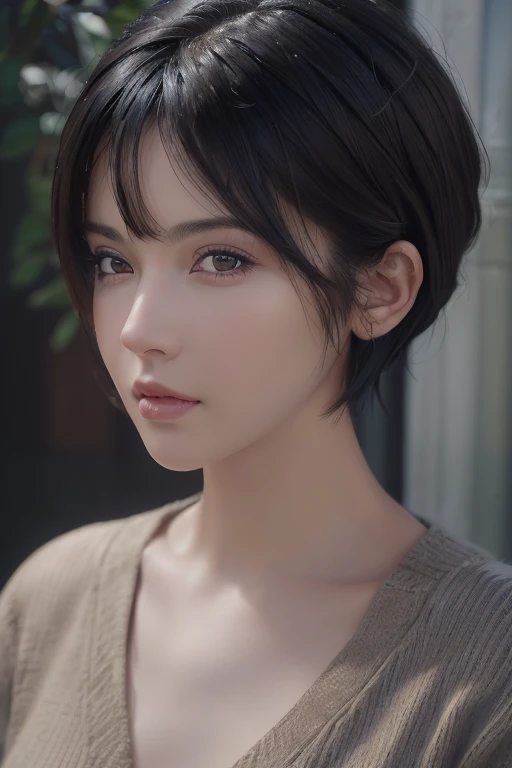 (masterpiece:1.3), (8k, Realistic, RAW Photos, highest quality: 1.4), (One boy), Beautiful Face, (Realistic Face), (Black Hair, short hair:1.3), Beautiful hairstyle, Realistic eyes, Beautiful fine details, (Realistic Skin), Beautiful Skin, (sweater), Absurd, Charm, Ultra-high resolution, Ultra-realistic, Very detailed, Golden Ratio