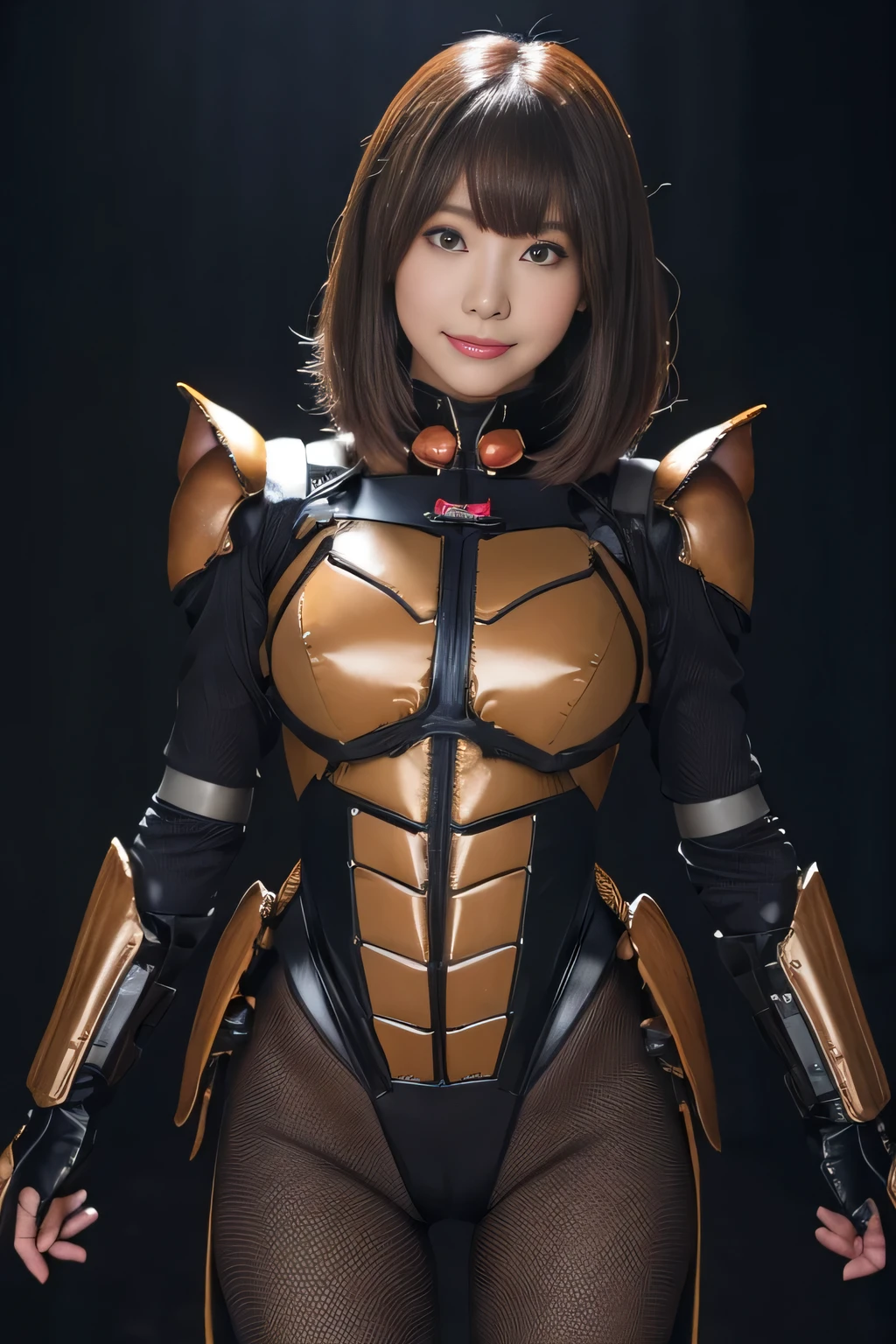 (high resolution,masterpiece,best quality,extremely detailed CG, anime, official art:1.4), realistic, photo, amazing fine details, all intricate, gloss and shiny,awesome many layers, 8k wall paper, 3d, sketch, kawaii, illustration,( solo:1.4), perfect female proportion,villainess, (fusion of dark brown cockroach and lady:1.4), (brown cockroach form lady:1.2), (brown cockroach lady:1.2), (fusion:1.2), (solo:1.4), (evil smile:1.2), muscular, abs, (cockroach brown exoskeleton bio insect suit:1.4), (cockroach brown exoskeleton bio insect armor:1.2), (brown transparency cockroach wing:1.4), (brown cockroach antennae:1.3),