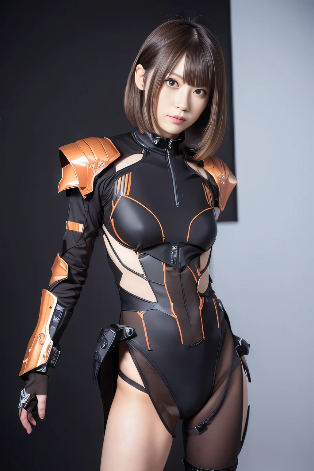 (high resolution,masterpiece,best quality,extremely detailed CG, anime, official art:1.4), realistic, photo, amazing fine details, all intricate, gloss and shiny,awesome many layers, 8k wall paper, 3d, sketch, kawaii, illustration,( solo:1.4), perfect female proportion,villainess, (fusion of dark brown cockroach and lady:1.4), (brown cockroach form lady:1.2), (brown cockroach lady:1.2), (fusion:1.2), (solo:1.4), (evil smile:1.2), muscular, abs, (cockroach brown exoskeleton bio insect suit:1.4), (cockroach brown exoskeleton bio insect armor:1.2), (brown transparency cockroach wing:1.4), (brown cockroach antennae:1.3),