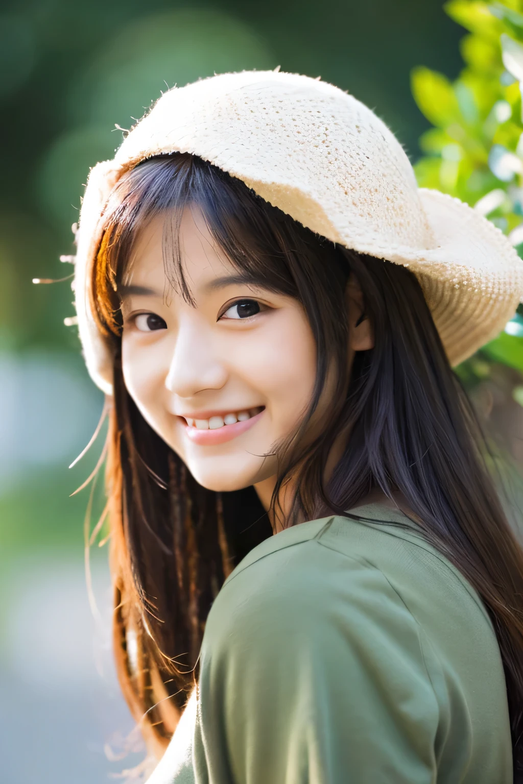 Smiling girl