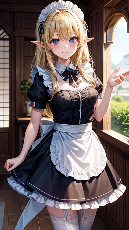 Maid、、Blonde Elf