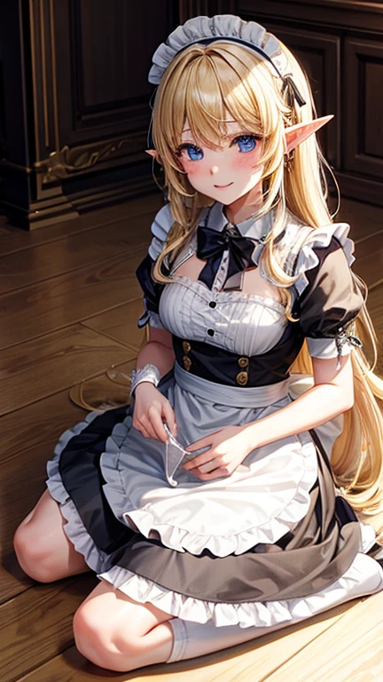 Maid、、Blonde Elf