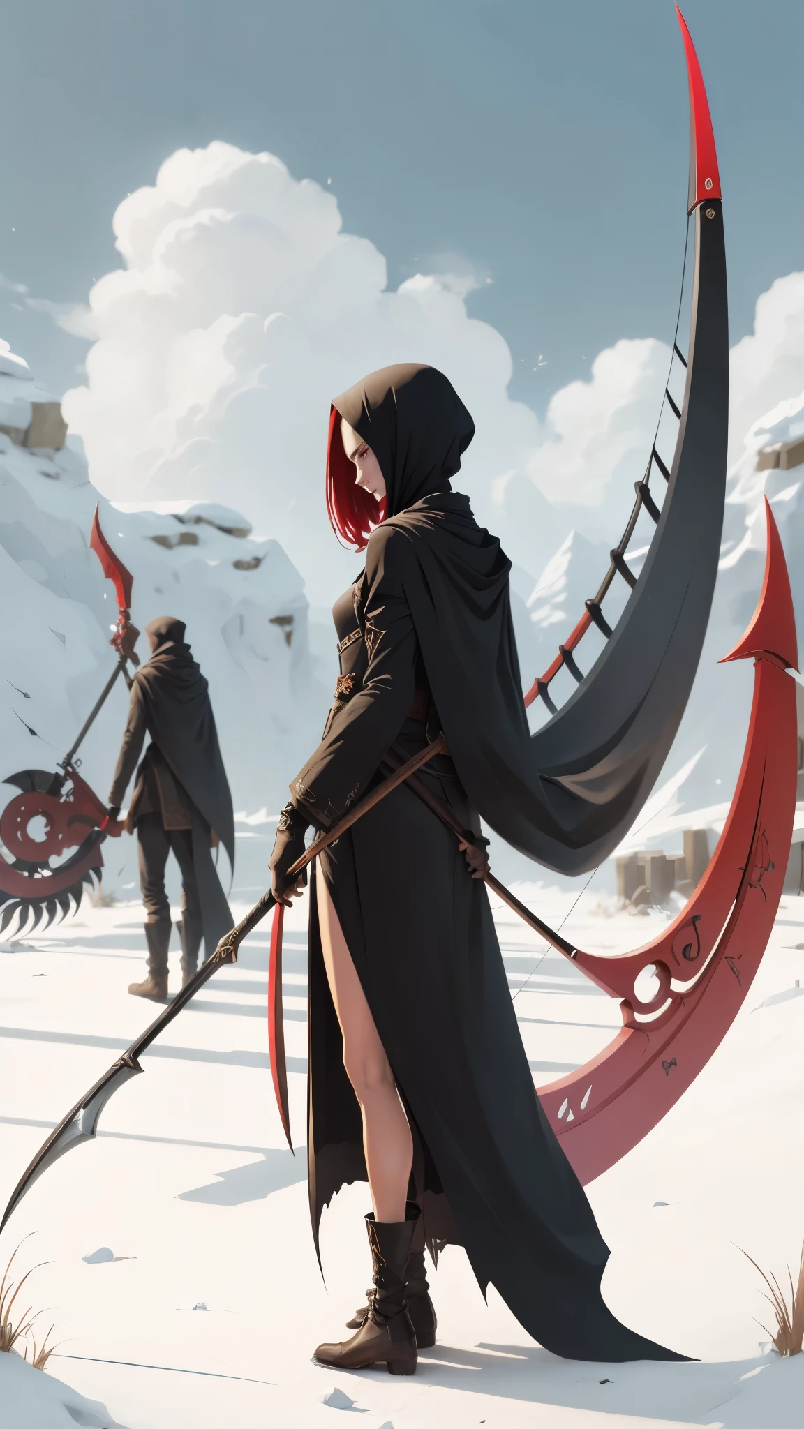 Scythe weapons, weapon only, no human