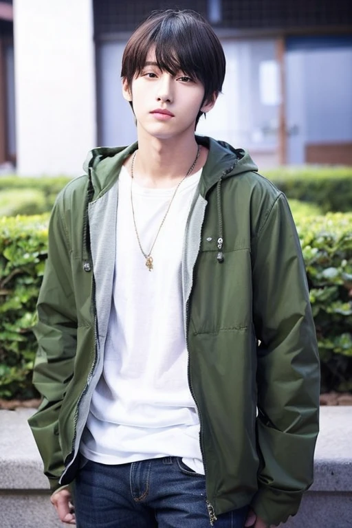 Young people、Japanese、Idol、Expressionless、Handsome、tall、Cool feeling、