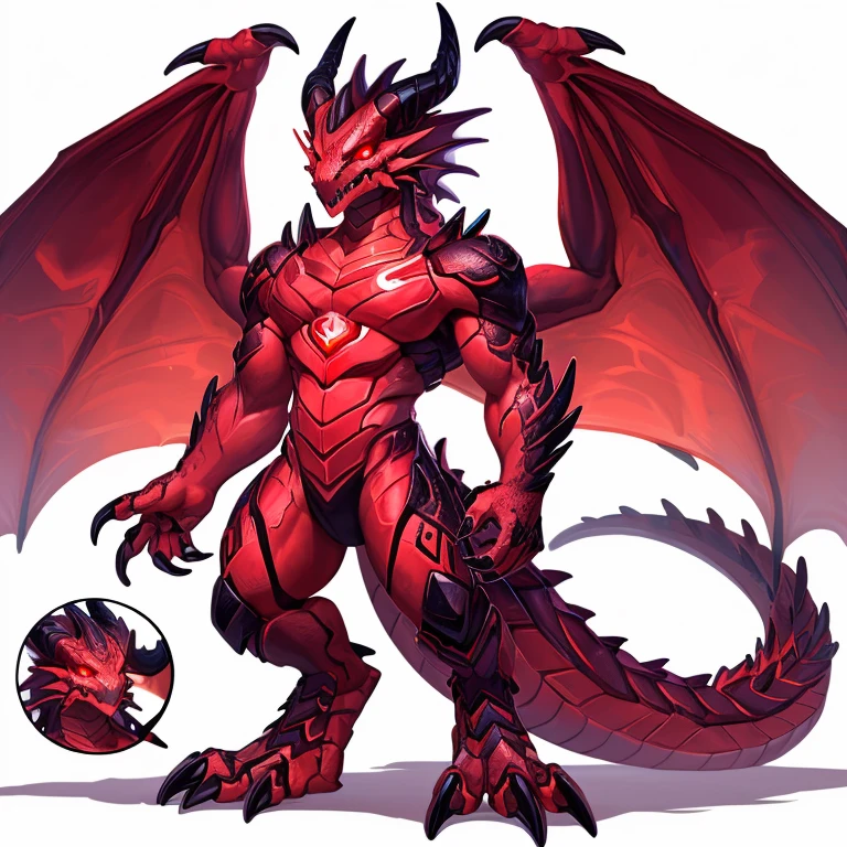 Betrax
**Betrax**
**Basic Information:**
- **Nome:** Betrax
- **Idade:** Desconhecida
- **Gender:** Masculino (although this may be irrelevant to a demon)
- **Tamanho (altura):** 1,30m
- **Peso:** Desconhecido
**Appearance:**
- **Corpo:** A red demon full of scales, biped is anthropomorphic, e elegante.
- **Rosto:** Dragon shape with intense red eyes and sharp teeth.
- **hands:** Garras longas capazes de causar danos significativos.
- **feet:** Three large clawed toes on each foot.
- **Escamas:** Cobrem todo o corpo, providing additional protection.
- **Rabo:** Representa 75% do comprimento corporal.
- **Asas:** Grandes e vermelhas, closed on the floor, mas capazes de abrir para voo.
**Personalidade:**
- **Com Maskara:** Protetor, unselfish, corajoso, determinado, charismatic, playful and sensitive.
**Poderes:**
- **Level 10:** Chamas Infernais, titanic force, Corrosive Venom.
- **Level 9:** Demonic Resistance, Claws of Doom, Scale Carapace, Demonic Transformation, accelerated regeneration.
- **Level 8:** Agilidade Sombria, Sopro Infernal, Demon Leap, sonic scream.
- **Level 7:** Shock Wave Emission, night vision, Demon Flight.
**Relacionamentos:**
- **Com Maskara:** Demonstrate a protective and friendly relationship.
**Backstory:**
- **Origem:** Desconhecida.
- **Motivations and Objectives:** Desconhecidos.