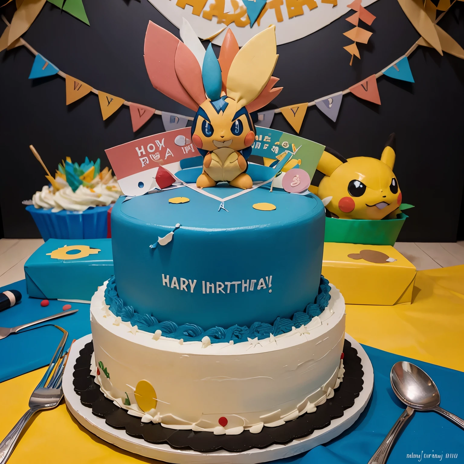 Pokémon birthday invitation