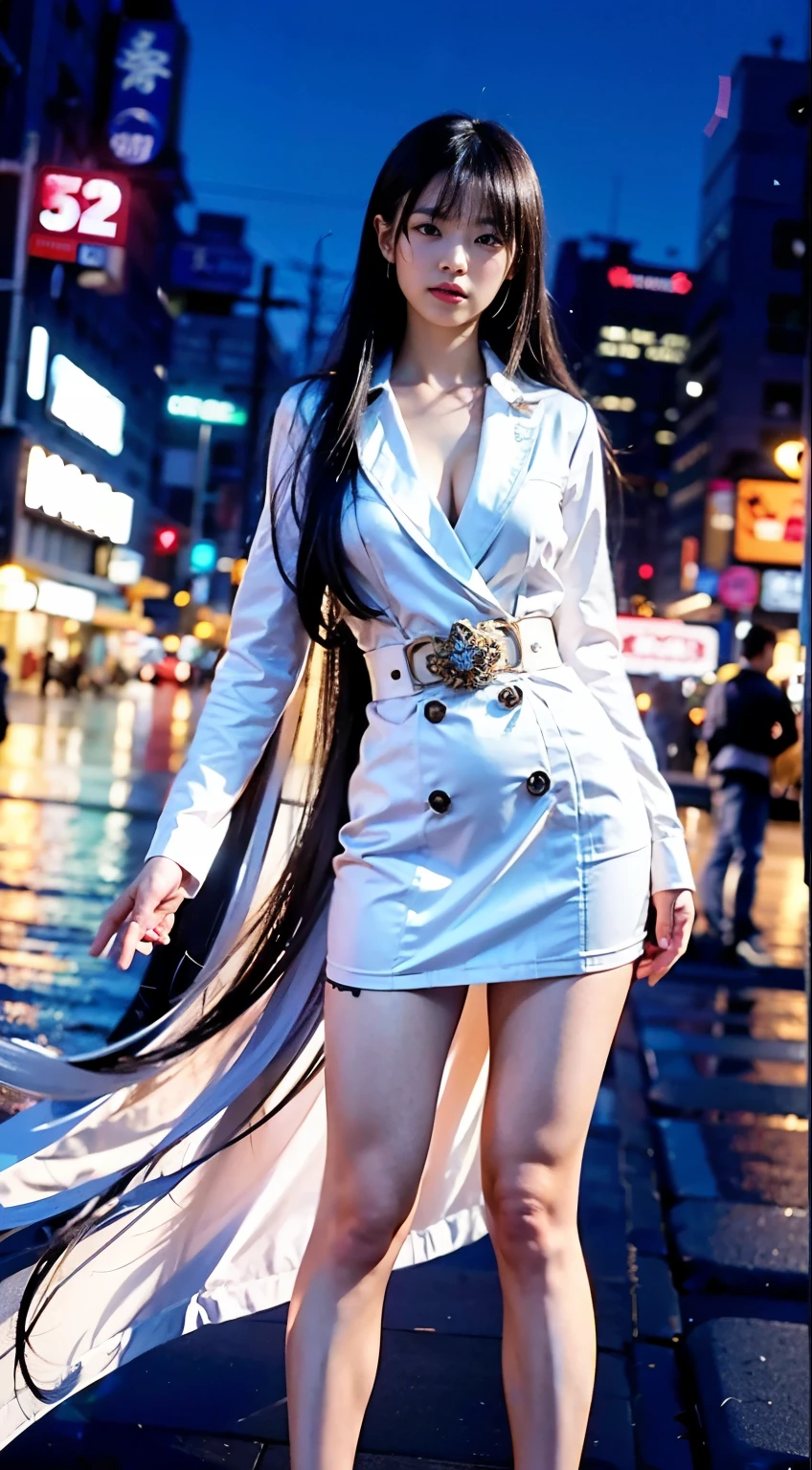 (masterpiece, best quality:1.2), (8k uhd, 16k, 32k, ultra high res), (photorealistic:1.37), (RAW photo), ultimate-realistic, ultimate-realistic details, ultimate-realistic texture, ultimate-intricate details, ultimate-realistic lighting, ultimate-realistic shadow, japanese girl, ultimate-cute face, ultimate-RAW skin, ultimate-realistic eyes, Japanese woman in insect powered suit, cannon mounted on shoulder, very cute face, mechanical, extremely intricate details, full body shot, ultimate photorealistic, big city locked down