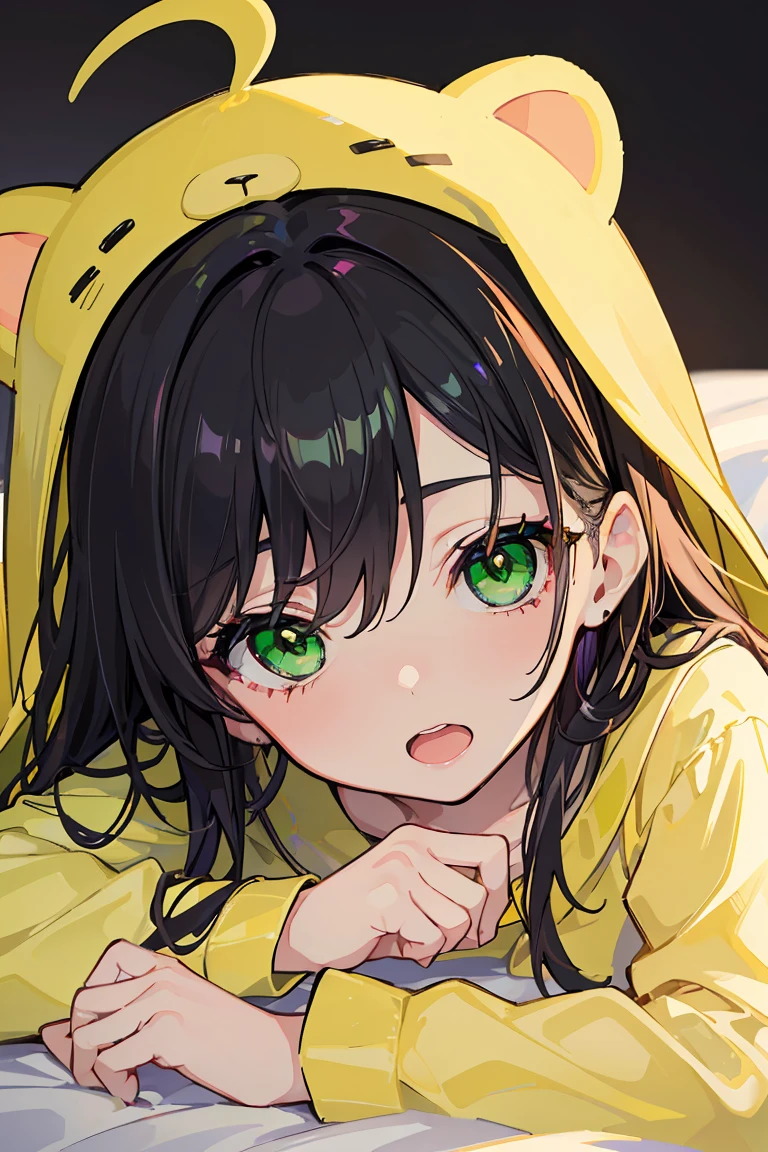 I want a photo of an emotion from the pixar movie.yellow skin yellow eye yellow clothes