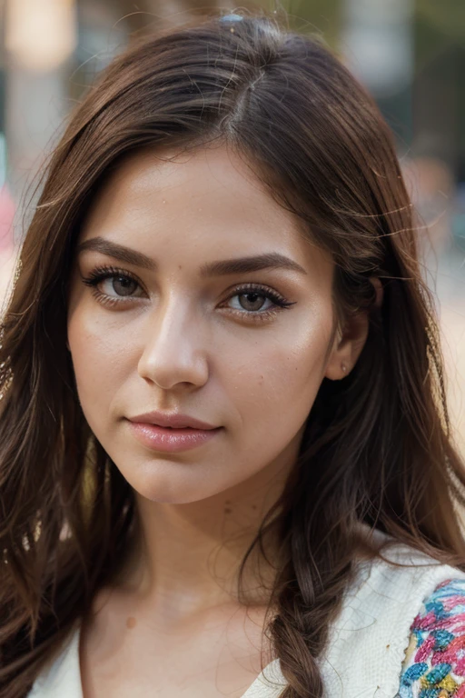 (best quality,4k,8k,highres,masterpiece:1.2),ultra-detailed,(realistic,photorealistic,photo-realistic:1.37),Instagram model with full make up,beautiful detailed eyes,beautiful detailed lips,extremely detailed eyes and face,long eyelashes,gorgeous face makeup,perfectly manicured nails,stylish and trendy outfit,confident and alluring pose,picturesque outdoor location,vibrant and colorful background,soft natural lighting,bokeh effect,HD,portrait photography,artistic filters,dreamy color palette
