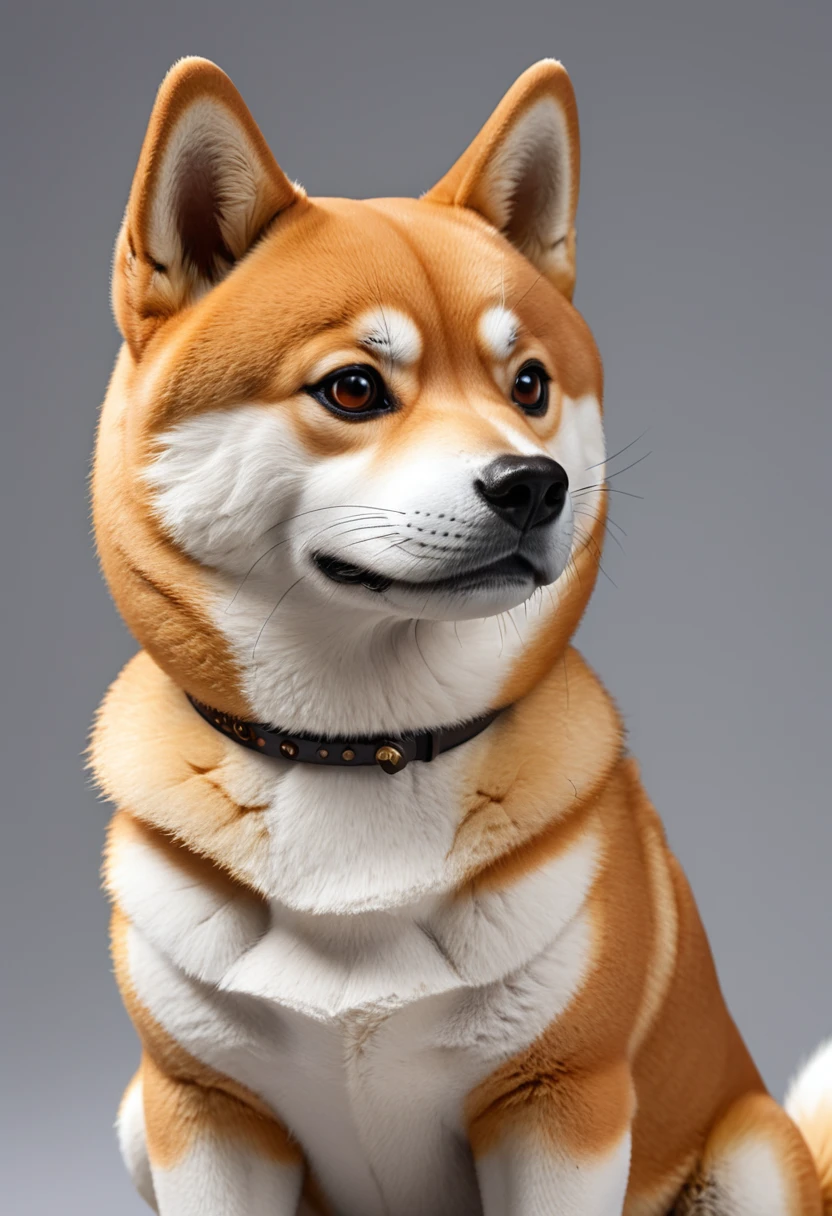 a Shiba Inu, (masterpiece, best quality, Professional, perfect composition, very aesthetic, absurdres, ultra-detailed, intricate details:1.3), by Tan_Yin