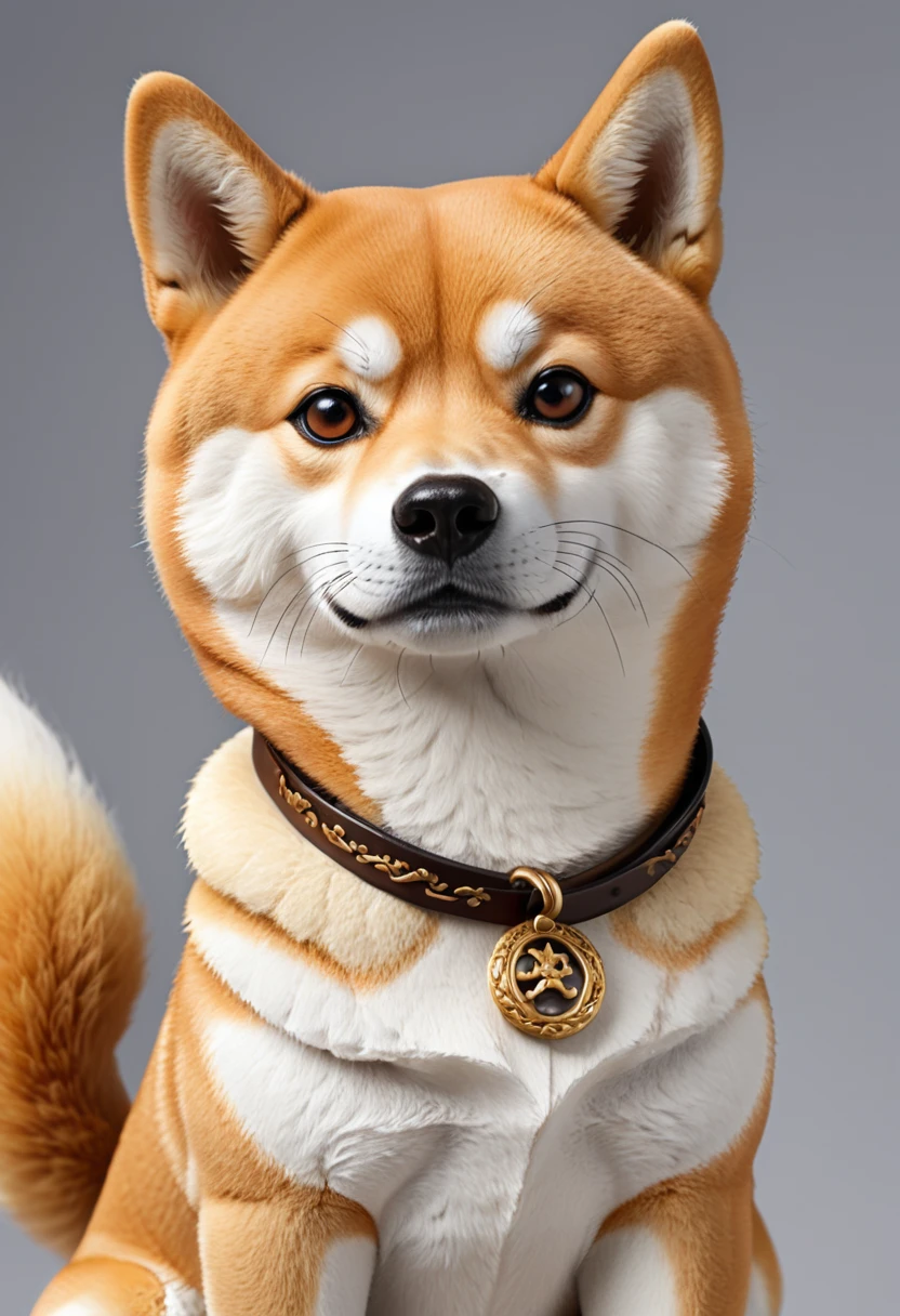 a Shiba Inu, (masterpiece, best quality, Professional, perfect composition, very aesthetic, absurdres, ultra-detailed, intricate details:1.3), by Tan_Yin