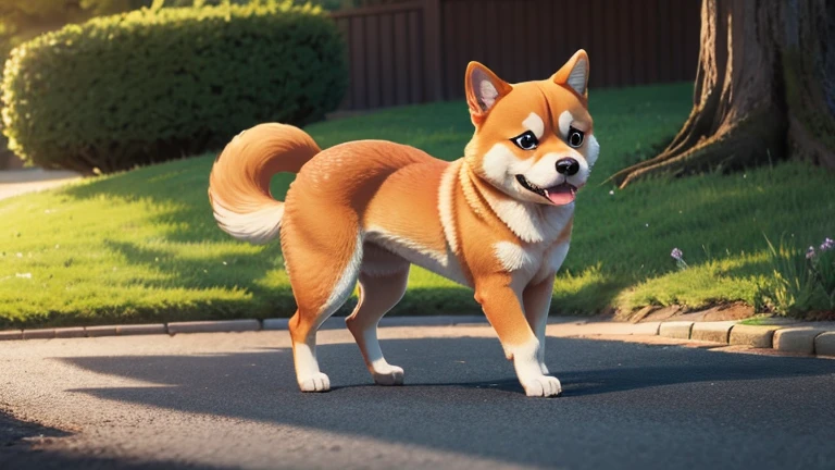 A Shiba Inu