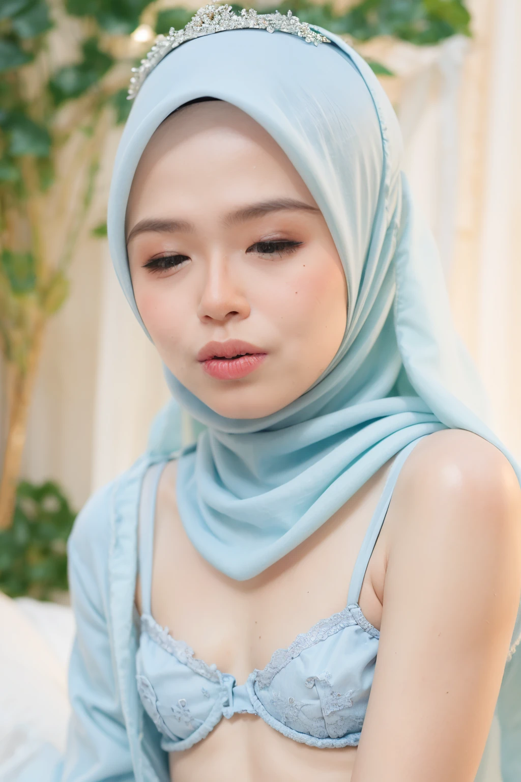 ((Small Tits:0.9)), ((Flat Chest:1.6)), Wear sunglasses and act like Rosyam, ((Closed Eyes)), ((Strapless Colourful bra Flat Chest)), Naked, Angry pose, Angry face, (((HIJAB MALAY GIRL))), masutepiece, High quality, UHD 45K, Realistic face, Realistic skin feeling , A Japanese Lady, 8 years old, , Very cute and baby-like face, (((FLAT CHEST))), (MATRIX WORLD), ((look In front at the camera and SADNESS)), ((())), (((CUTE GIRL))), ((PEACH PASTEL LIPS)), ((SATIN LACE)), ((CHUBBY)), ((UNDRESS)). Brown, Flat Chest, Wearing G-String. Sitting, from behind view up, seductive pose, (Small face)