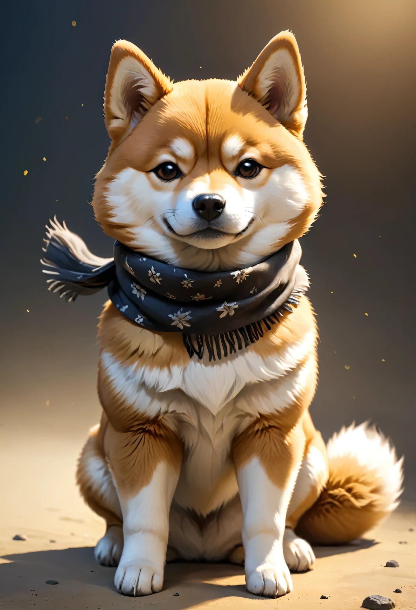 cowboy:((Shiba Inu)),cowboyの衣装:detailed,cowboyハット,scarf,Gunman,Western Background,複雑なdetailed,Beautiful light and shadow,hard boiled,Animal anthropomorphism,Shiba Inuの擬人化,cool,フワフワのShiba Inu,Fluffy texture